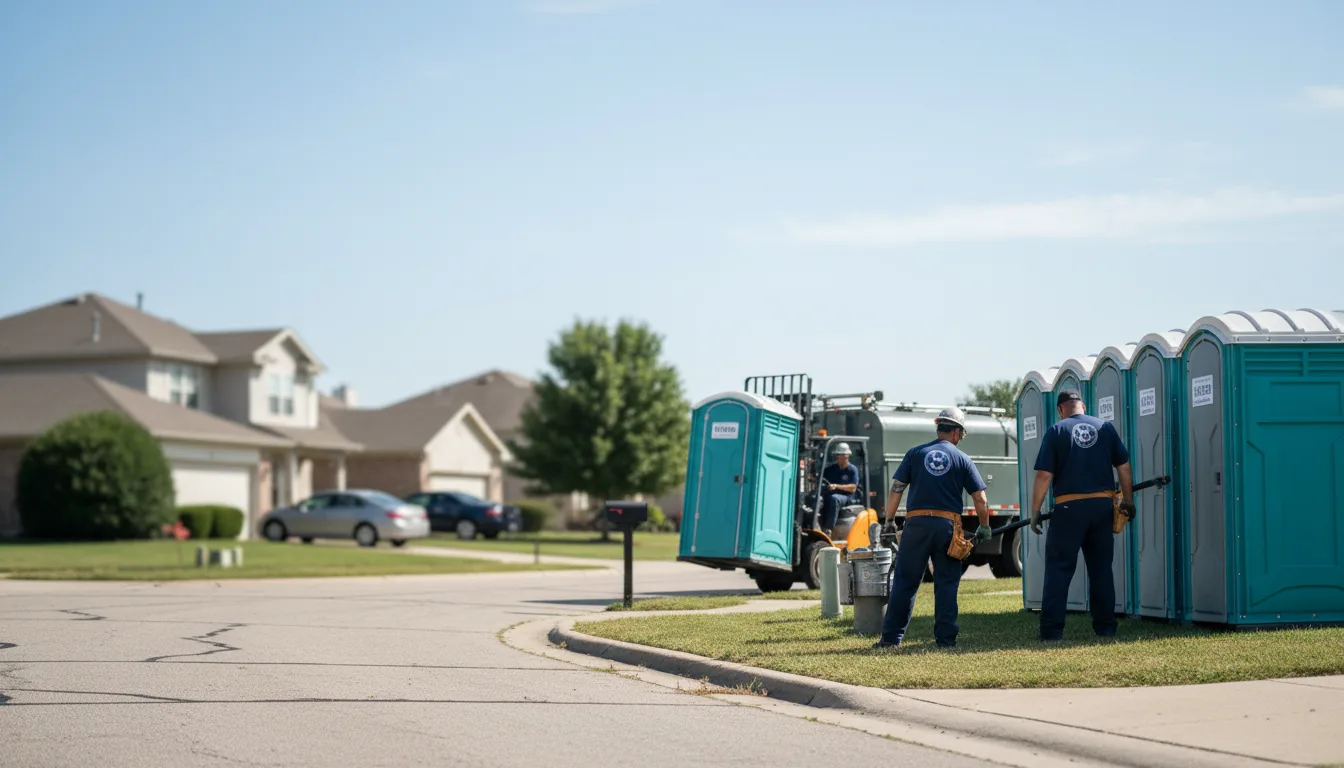 Porta Potty Rental in Wheelock, TX near me